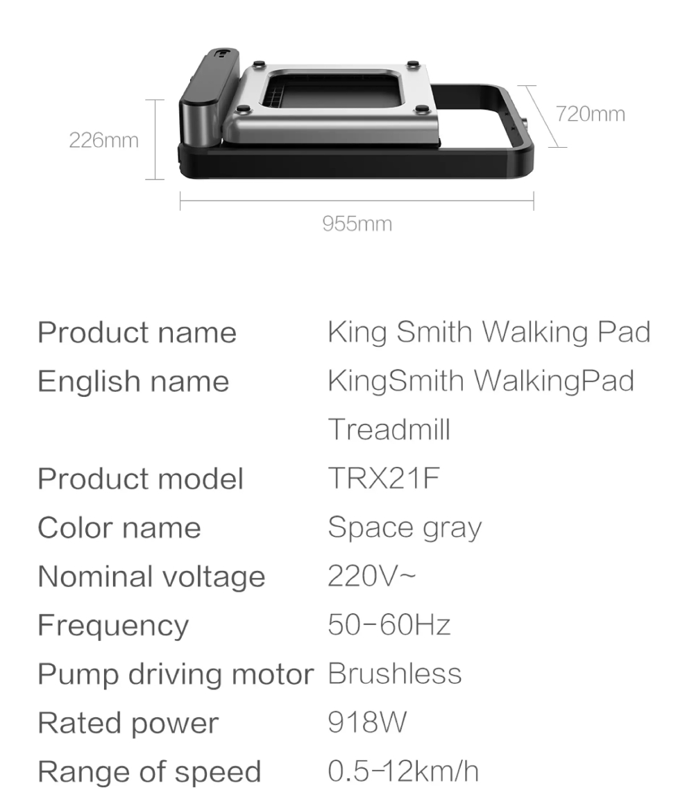 Xiaomi Kingsmith Walkingpad X21 lenta za trcanje